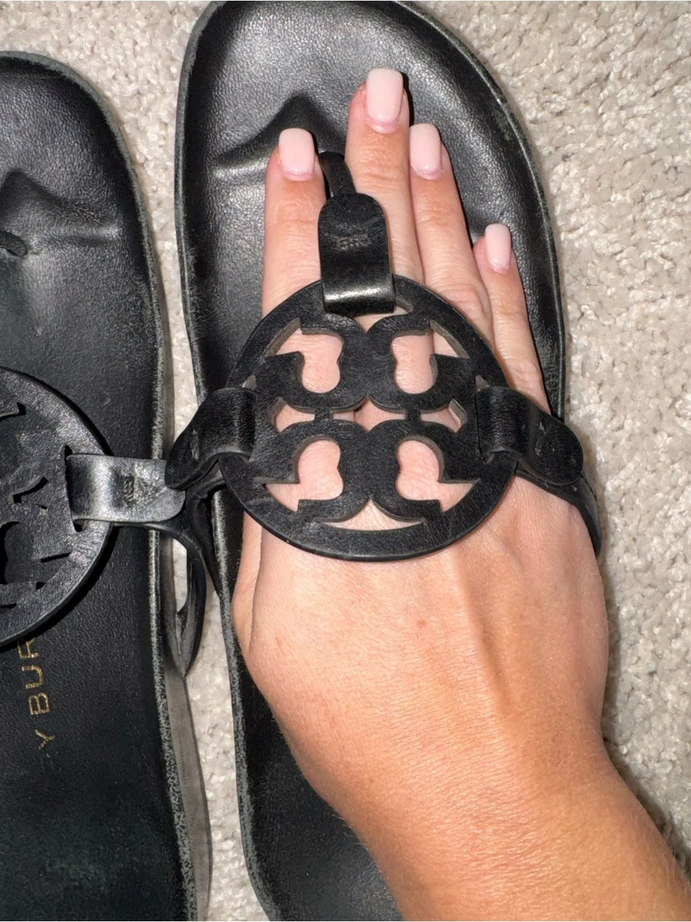 Tory Burch Black Miller Clouds